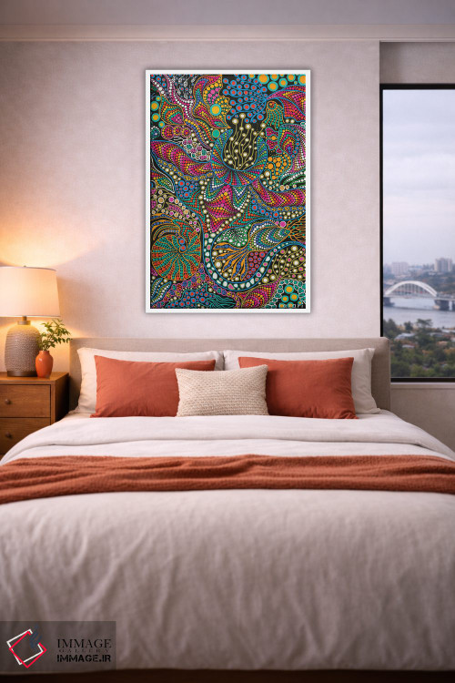 تابلو دکوراتیو "ماهی مانتا ری" اثر اکسانا لازاری - D4W