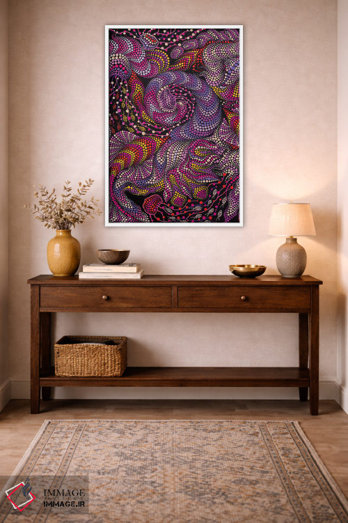 تابلو دکوراتیو "زندگی دریایی" اثر اکسانا لازاری - D2W