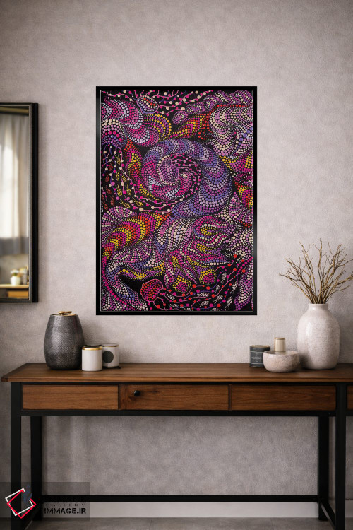 تابلو دکوراتیو "زندگی دریایی" اثر اکسانا لازاری - D1B