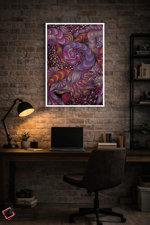 تابلو دکوراتیو "زندگی دریایی" اثر اکسانا لازاری - D4W