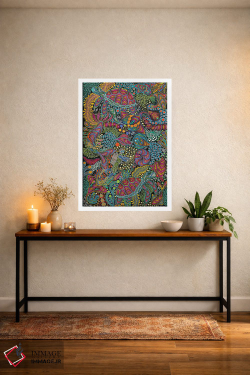 تابلو دکوراتیو "غواصی" اثر اکسانا لازاری - D4W