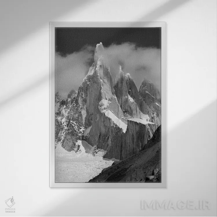 تابلو دکوراتیو سررو تور اثر اکتاویان رادو توپای - نمای قابدار سفید