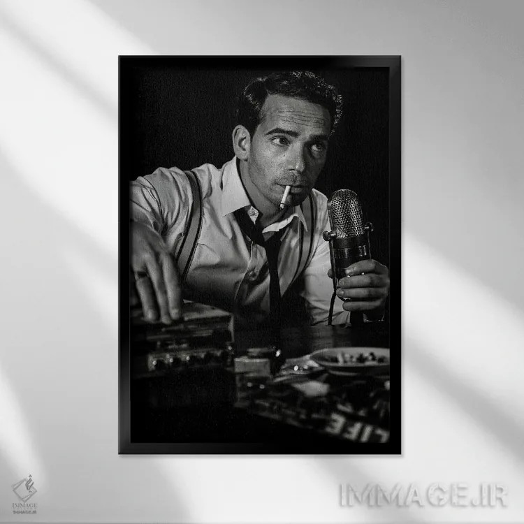 تابلو دکوراتیو "...شب بخیر و موفق باشی..." اثر پیتر مولر فوتوگرافی - نمای قابدار مشکی