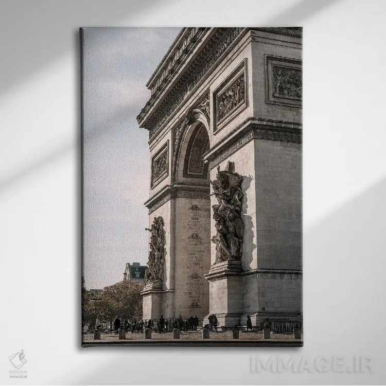 تابلو دکوراتیو طاق پیروزی ۲ اثر استودیو ۱ایکس ۳ - نمای روبهرو روی دیوار