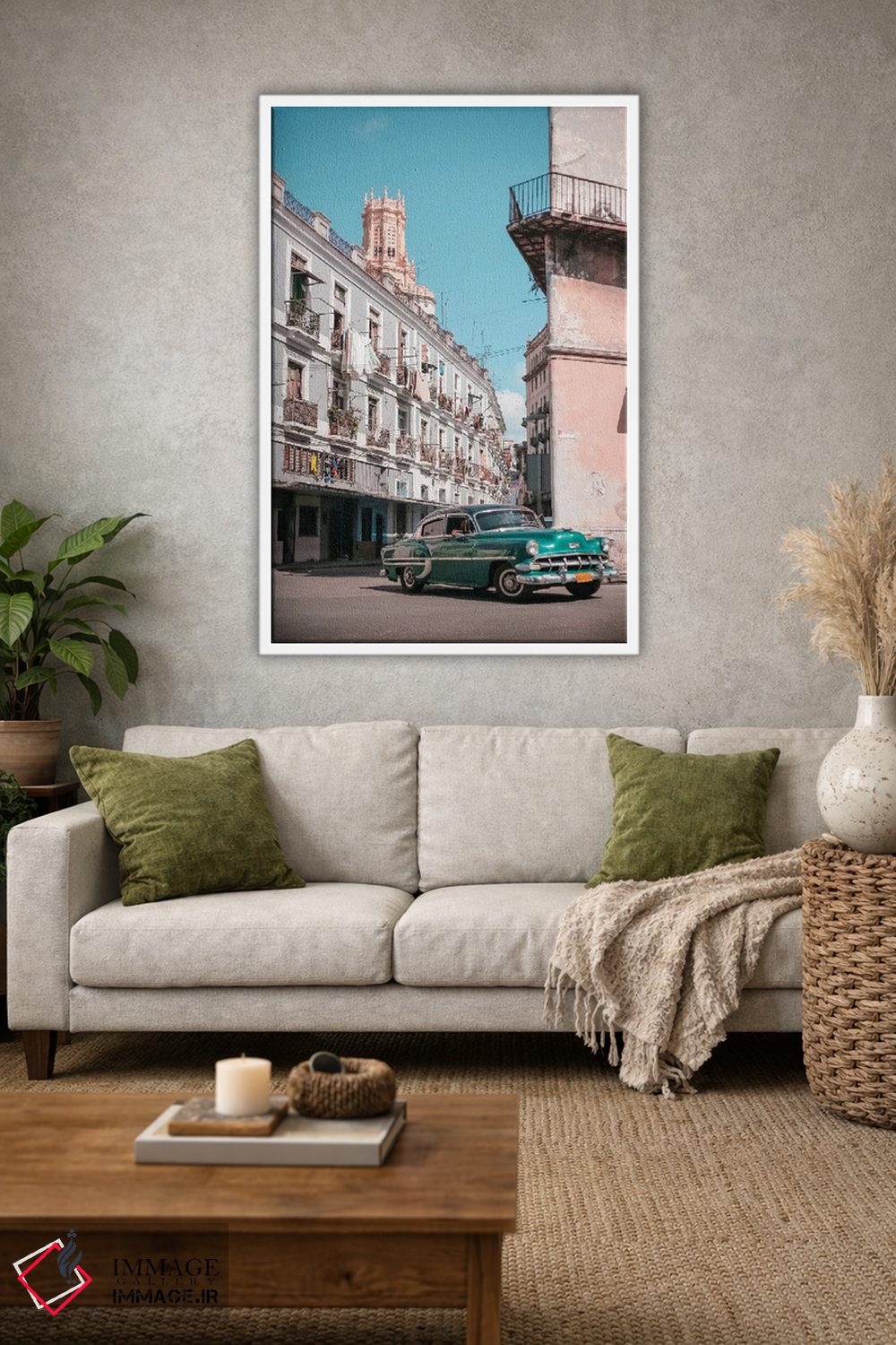 تابلو دکوراتیو هاوانای قدیم ۸ اثر الکساندر یاکولف - D1W
