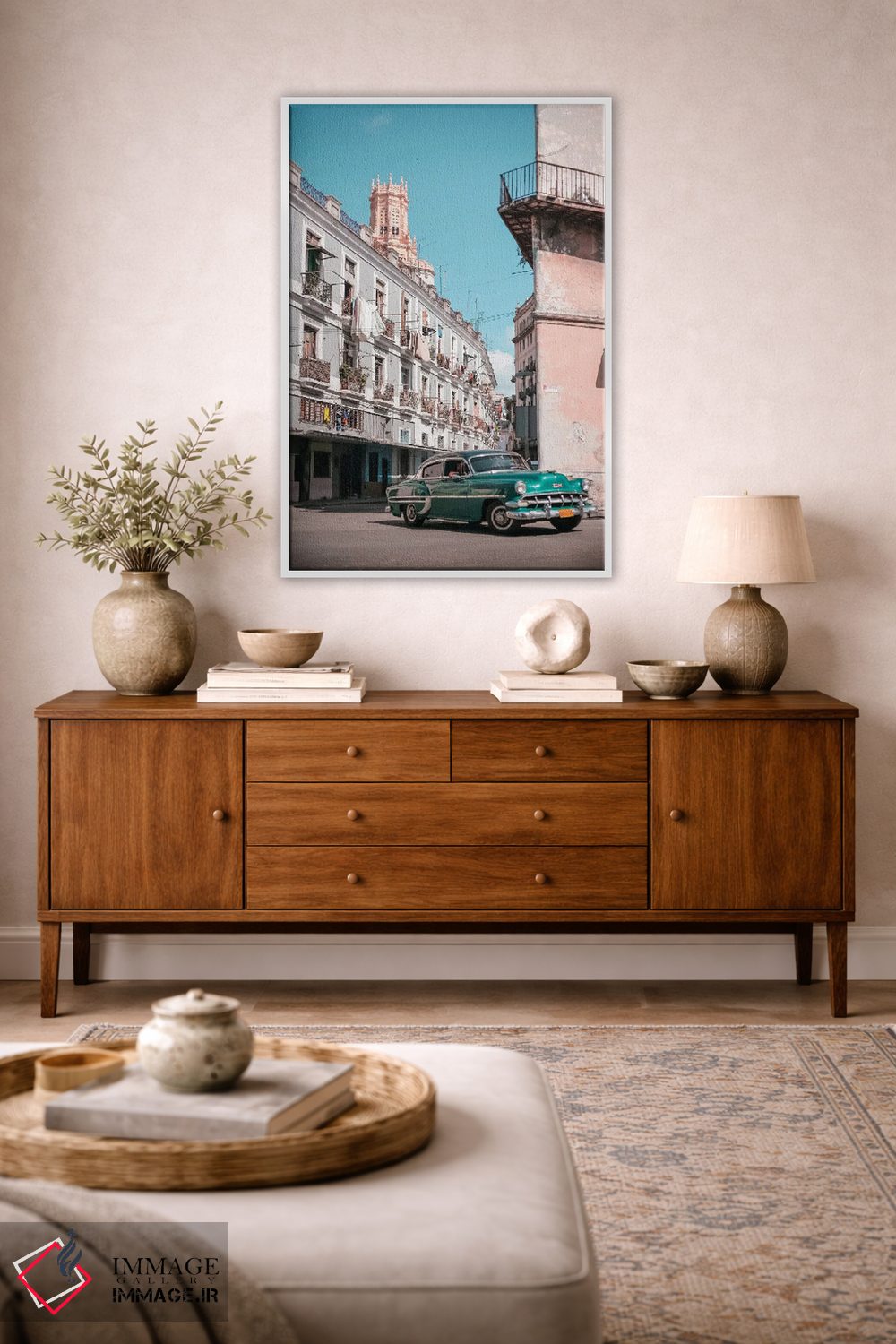 تابلو دکوراتیو هاوانای قدیم ۸ اثر الکساندر یاکولف - D2W