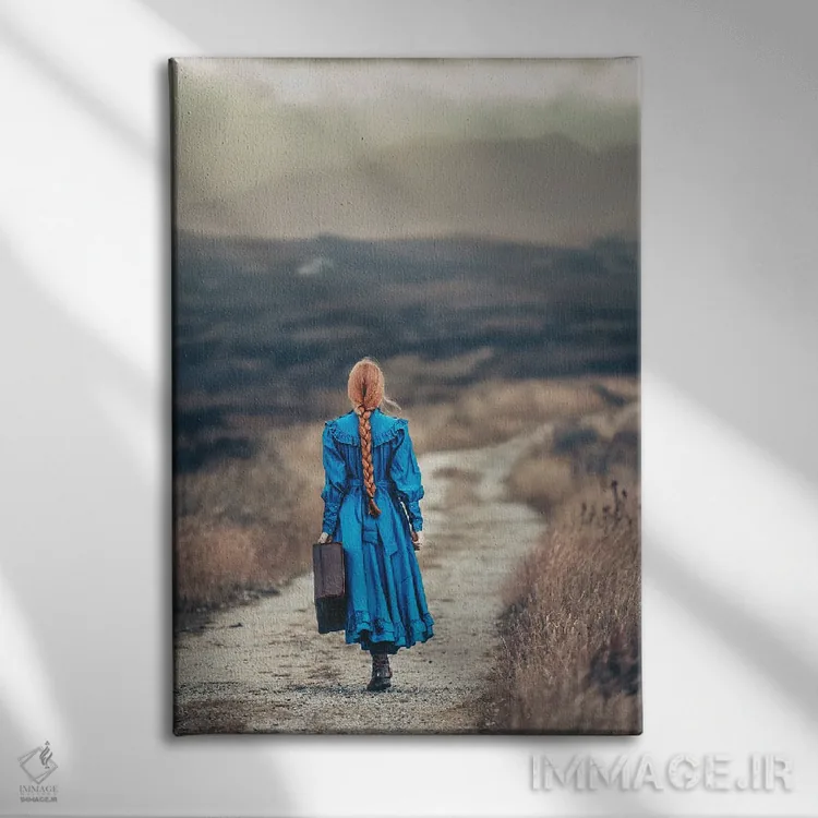 تابلو دکوراتیو راه خانه اثر ماگدالنا روسوکا - نمای روبهرو روی دیوار