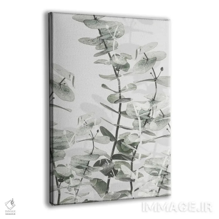 تابلو دکوراتیو اکالیپتوس شماره ۱ اثر استودیو ۱ایکس ۳ - نمای پرسپکتیو محصول