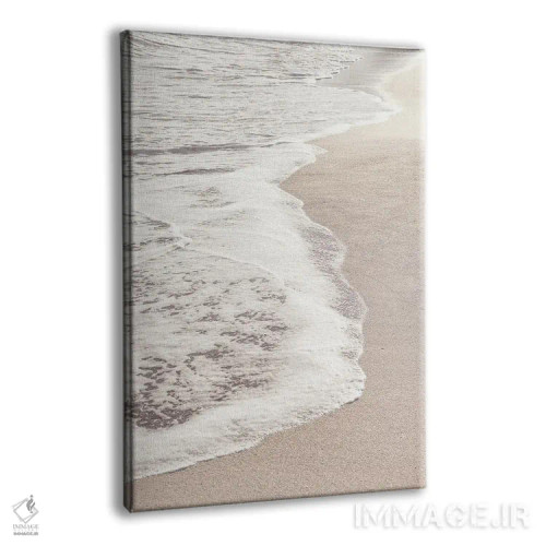 تابلو دکوراتیو ساحل شماره ۶ اثر استودیو ۱ایکس ۳ - نمای پرسپکتیو محصول