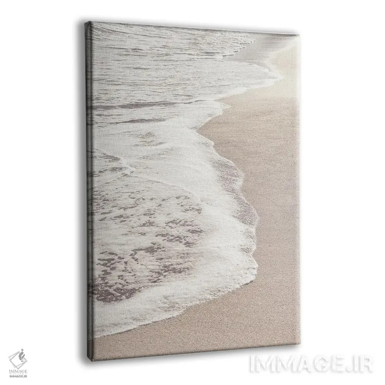 تابلو دکوراتیو ساحل شماره ۶ اثر استودیو ۱ایکس ۳ - نمای پرسپکتیو محصول