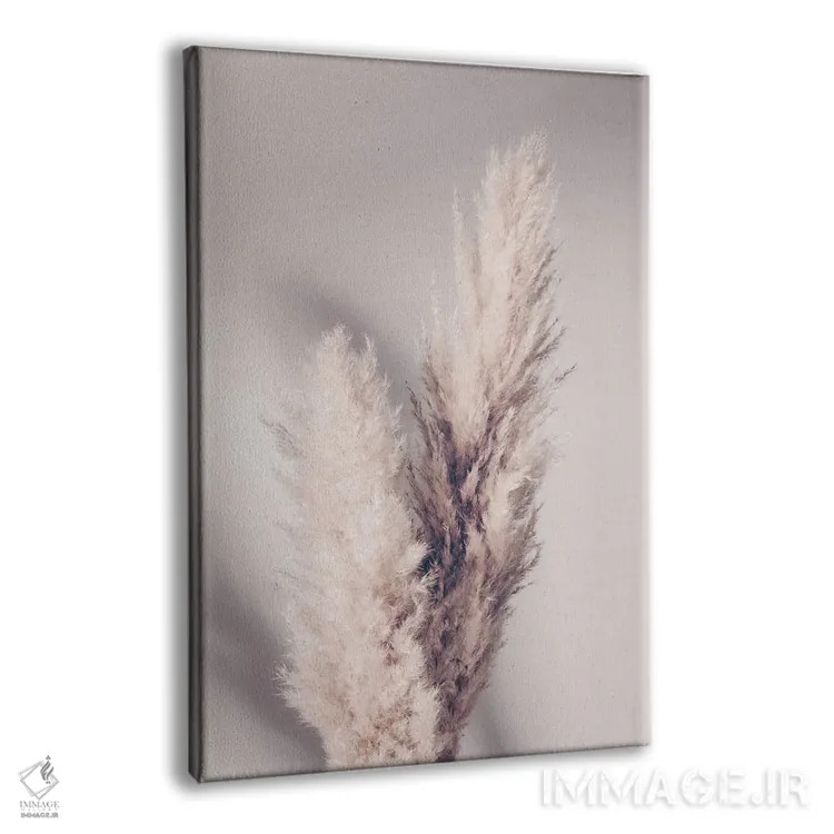 تابلو دکوراتیو علف پامپاس اثر استودیو ۱ایکس ۳ - نمای پرسپکتیو محصول