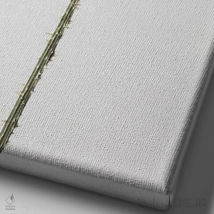 تابلو دکوراتیو خشک شماره ۴ اثر استودیو ۱ایکس ۳ - نمای نزدیک بافت بوم