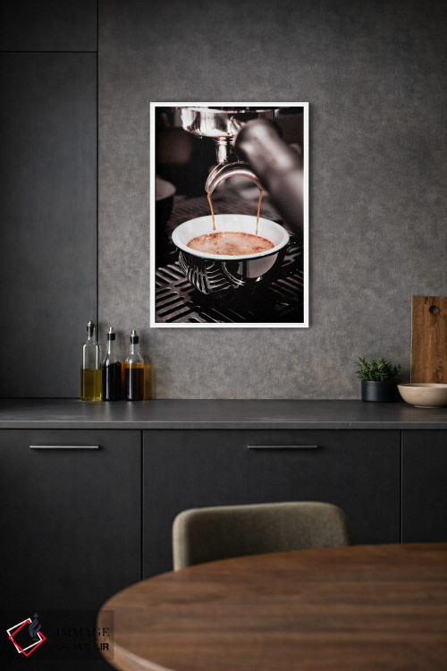 تابلو دکوراتیو قهوه شماره ۵ اثر استودیو ۱ایکس ۳ - D1W