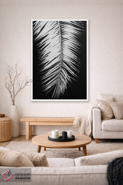 تابلو دکوراتیو برگ نخل شماره ۴ اثر استودیو ۱ایکس ۳ - D1W