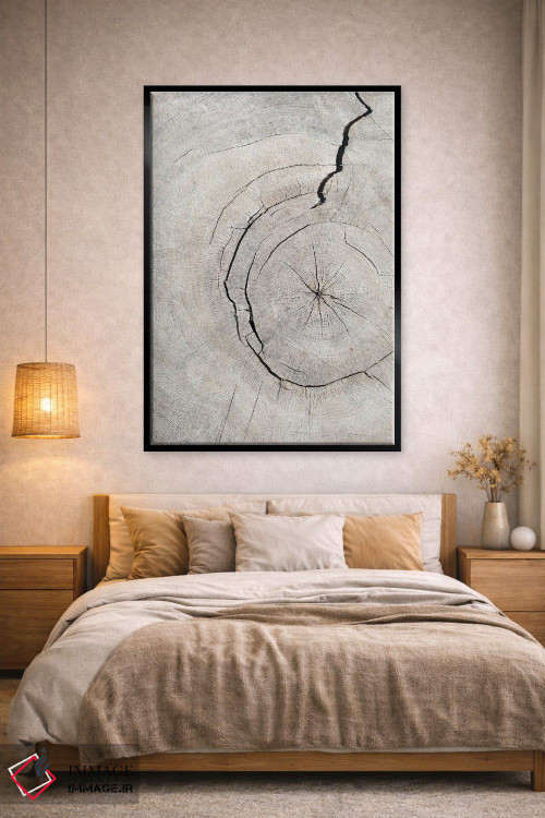 تابلو دکوراتیو الگوی چوب شماره ۲ اثر استودیو ۱ایکس ۳ - D1B