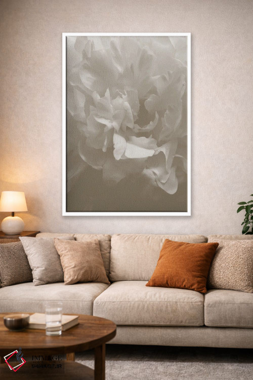 تابلو دکوراتیو پیونی شماره ۹ اثر استودیو ۱ایکس ۳ - D1W