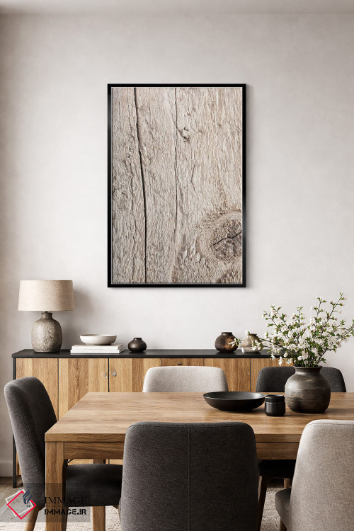 تابلو دکوراتیو چوب اثر استودیو ۱ایکس ۳ - D4B