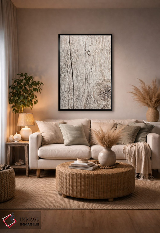 تابلو دکوراتیو چوب اثر استودیو ۱ایکس ۳ - D5B