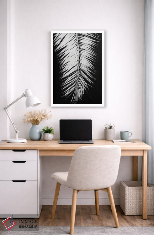 تابلو دکوراتیو برگ نخل شماره ۴ اثر استودیو ۱ایکس ۳ - D3W