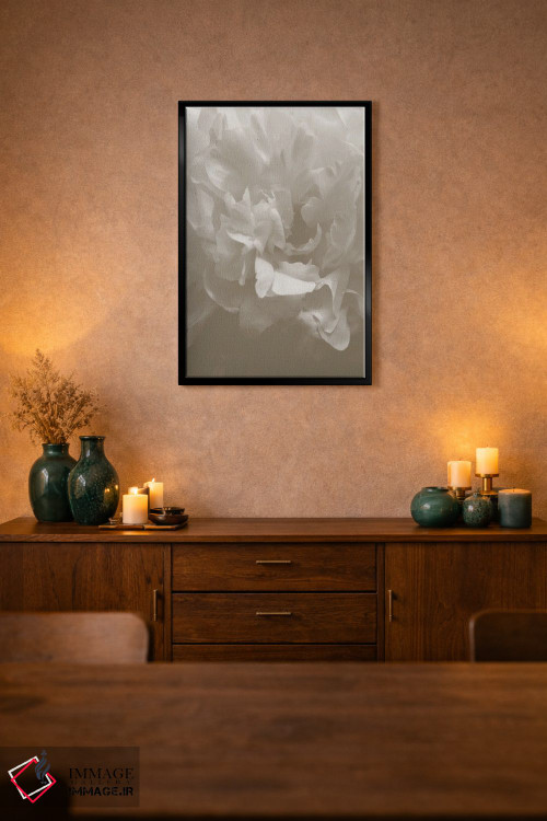 تابلو دکوراتیو پیونی شماره ۹ اثر استودیو ۱ایکس ۳ - D3B