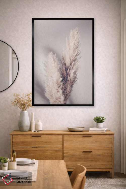 تابلو دکوراتیو علف پامپاس اثر استودیو ۱ایکس ۳ - D1B