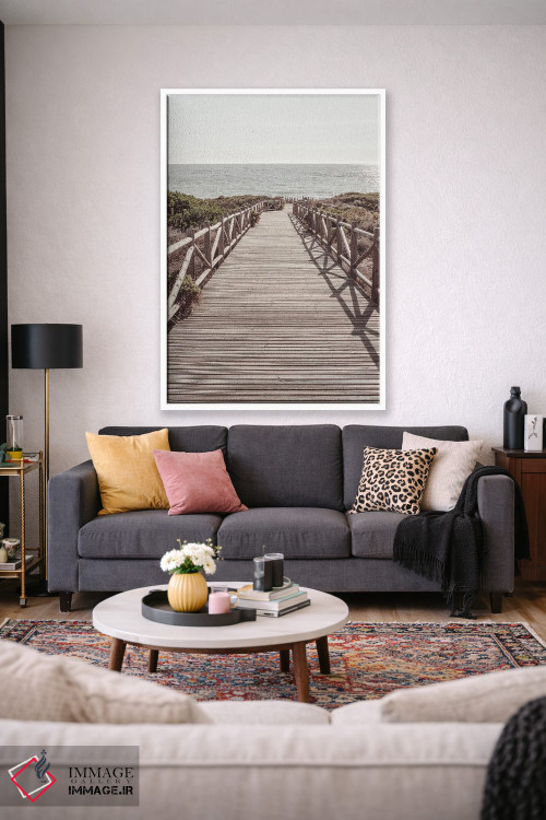 تابلو دکوراتیو ساحل شماره ۳ اثر استودیو ۱ایکس ۳ - D1W