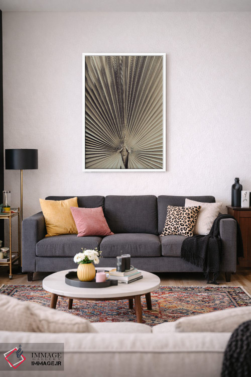 تابلو دکوراتیو برگ نخل شماره ۱ اثر استودیو ۱ایکس ۳ - D4W