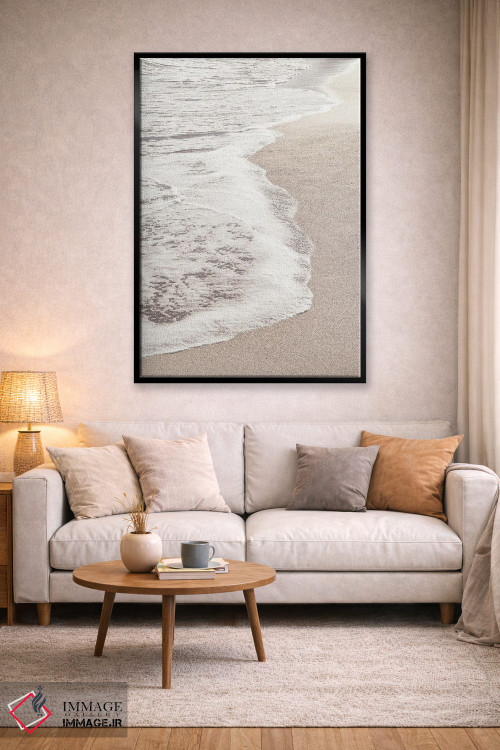 تابلو دکوراتیو ساحل شماره ۶ اثر استودیو ۱ایکس ۳ - D2B