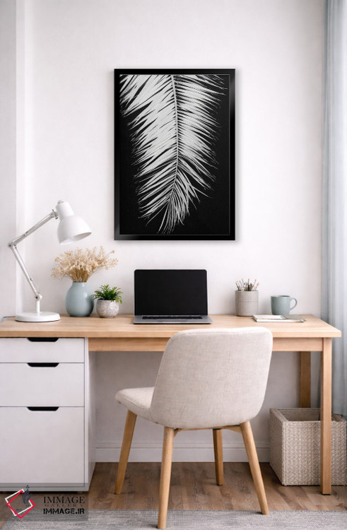 تابلو دکوراتیو برگ نخل شماره ۴ اثر استودیو ۱ایکس ۳ - D4B