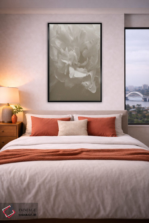 تابلو دکوراتیو پیونی شماره ۹ اثر استودیو ۱ایکس ۳ - D5B