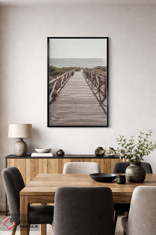 تابلو دکوراتیو ساحل شماره ۳ اثر استودیو ۱ایکس ۳ - D4B