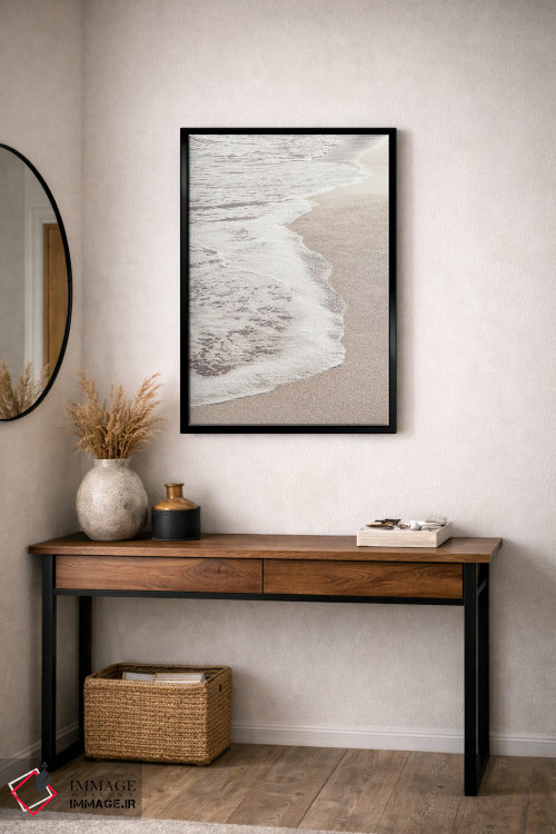 تابلو دکوراتیو ساحل شماره ۶ اثر استودیو ۱ایکس ۳ - D4B