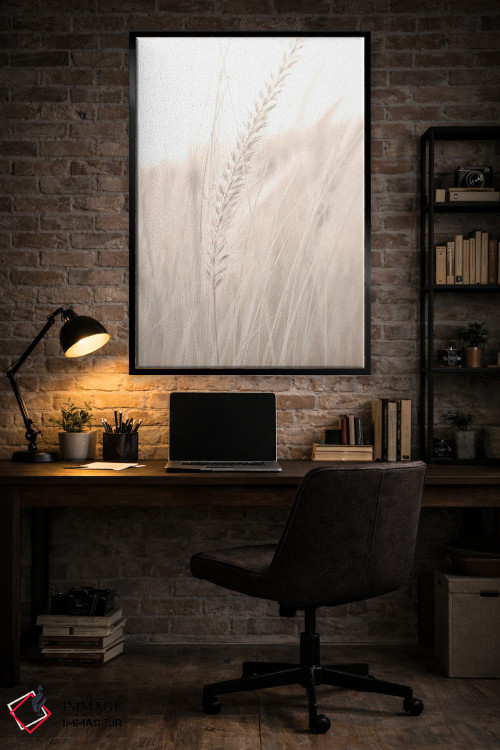 تابلو دکوراتیو چمن شماره ۱ اثر استودیو ۱ایکس ۳ - D5B