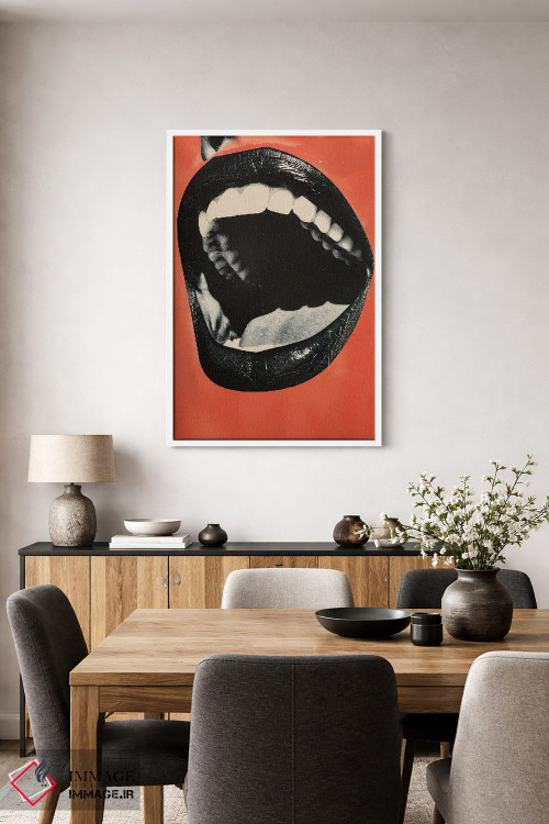 تابلو دکوراتیو دهان اثر آندریاس ماگنوسون - D3W