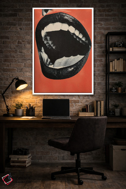 تابلو دکوراتیو دهان اثر آندریاس ماگنوسون - D4W