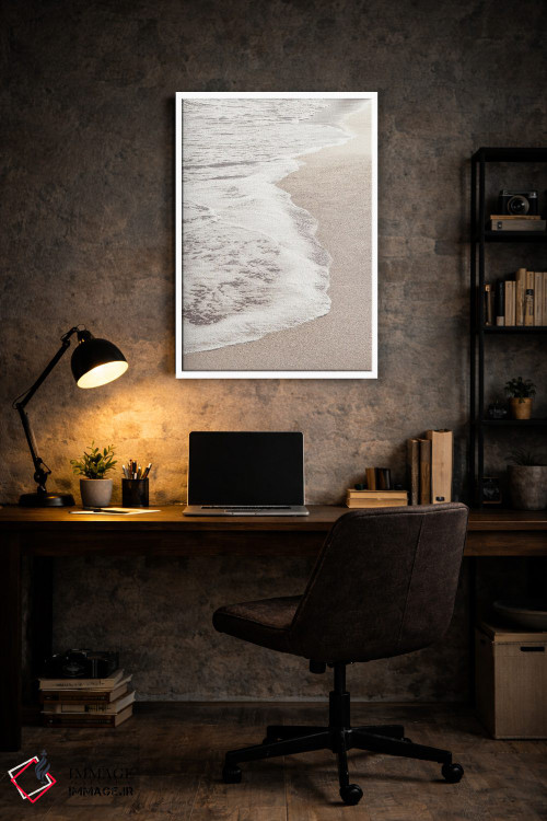 تابلو دکوراتیو ساحل شماره ۶ اثر استودیو ۱ایکس ۳ - D6W