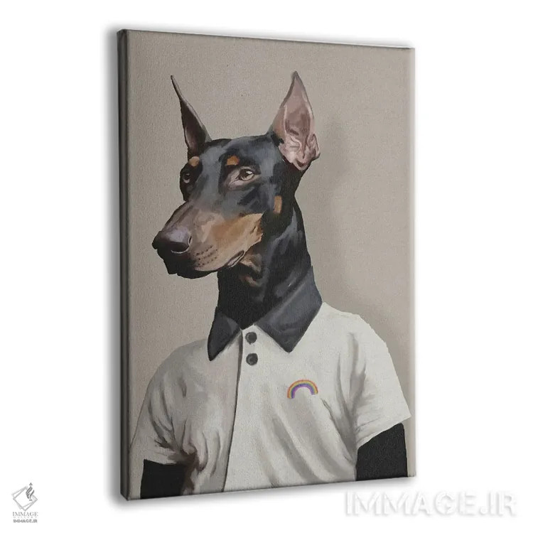 تابلو مینیمال اوت اثر گابریلا روبرگ - نمای پرسپکتیو محصول