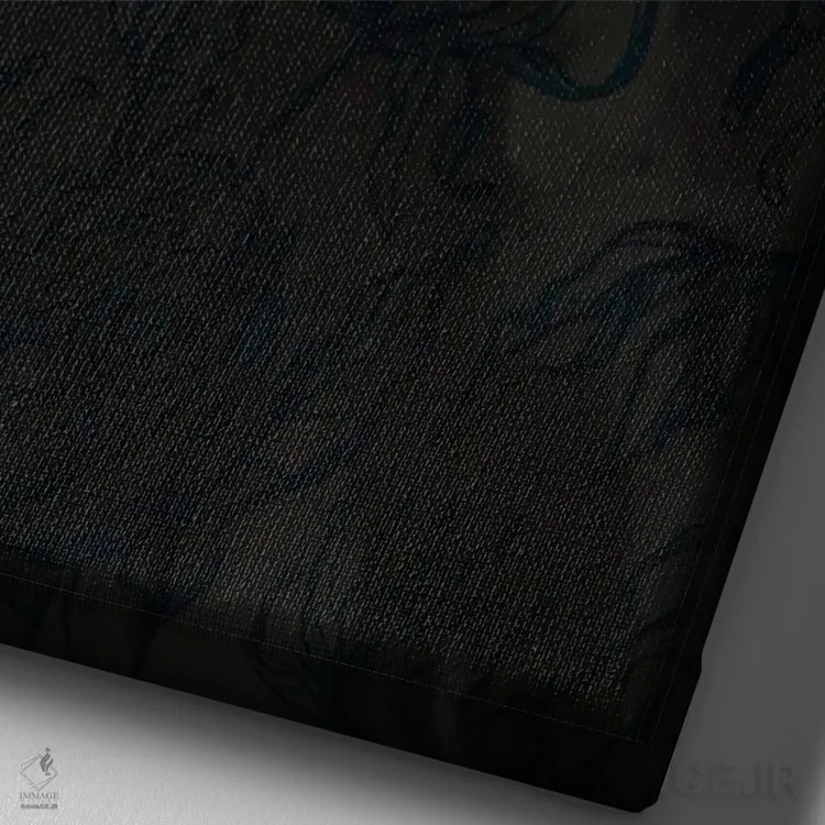 تابلو مینیمال در همه اوقات ۴ اثر گابریلا روبرگ - نمای نزدیک بافت بوم