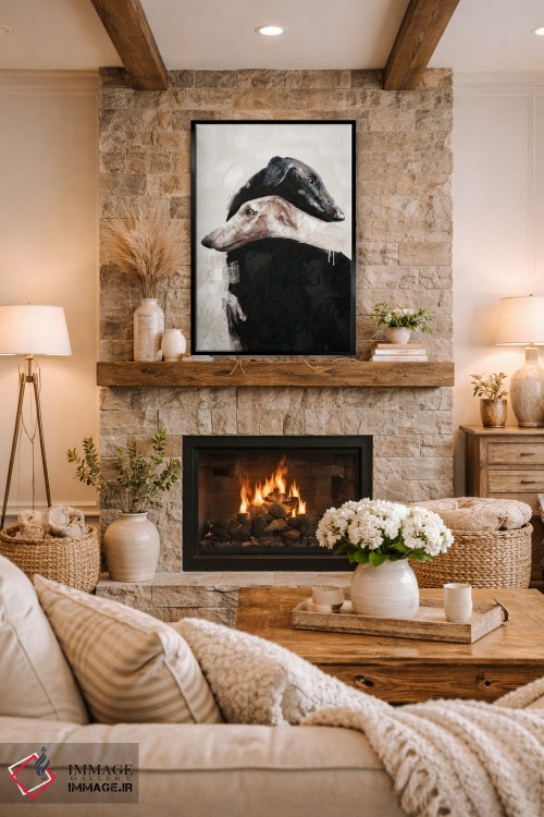 تابلو مینیمال در همه اوقات ۴ اثر گابریلا روبرگ - D2B