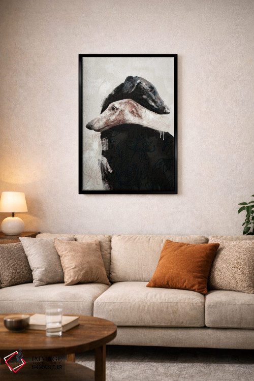 تابلو مینیمال در همه اوقات ۴ اثر گابریلا روبرگ - D6B