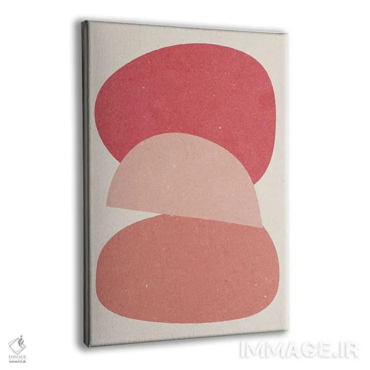 تابلو مینیمال انتزاع I اثر ان کی تی ان - نمای پرسپکتیو محصول