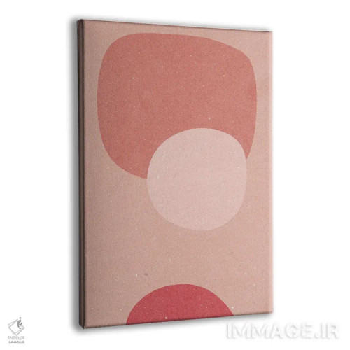 تابلو مینیمال انتزاع II اثر ان کی تی ان - نمای پرسپکتیو محصول