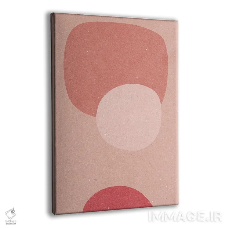 تابلو مینیمال انتزاع II اثر ان کی تی ان - نمای پرسپکتیو محصول