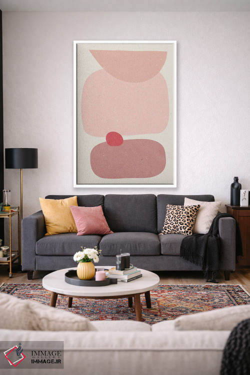 تابلو مینیمال انتزاع III اثر ان کی تی ان - D1W