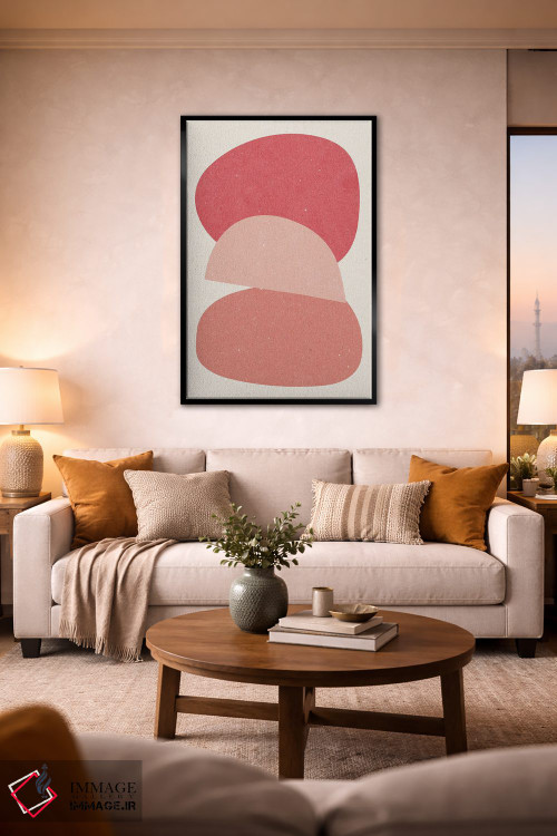 تابلو مینیمال انتزاع I اثر ان کی تی ان - D1B