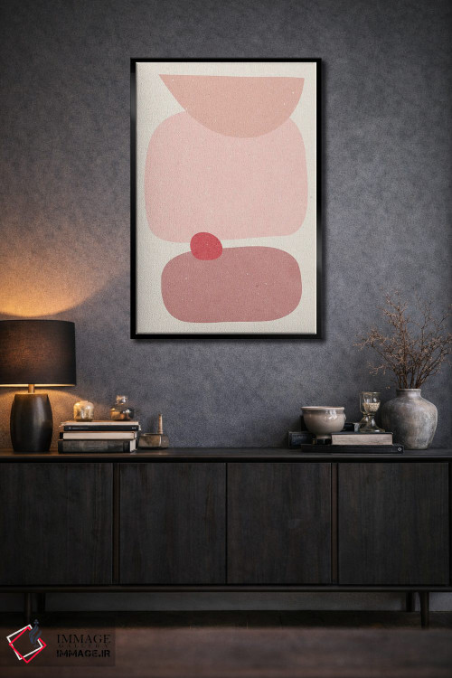 تابلو مینیمال انتزاع III اثر ان کی تی ان - D3B