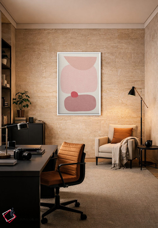 تابلو مینیمال انتزاع III اثر ان کی تی ان - D6W