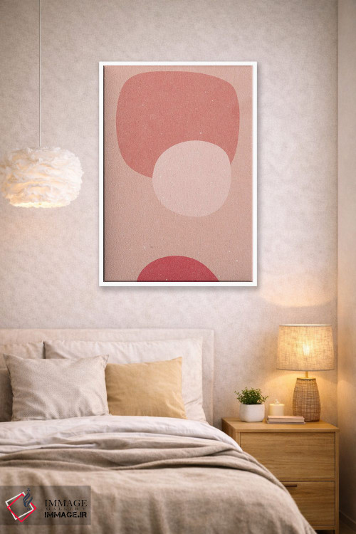 تابلو مینیمال انتزاع II اثر ان کی تی ان - D1W