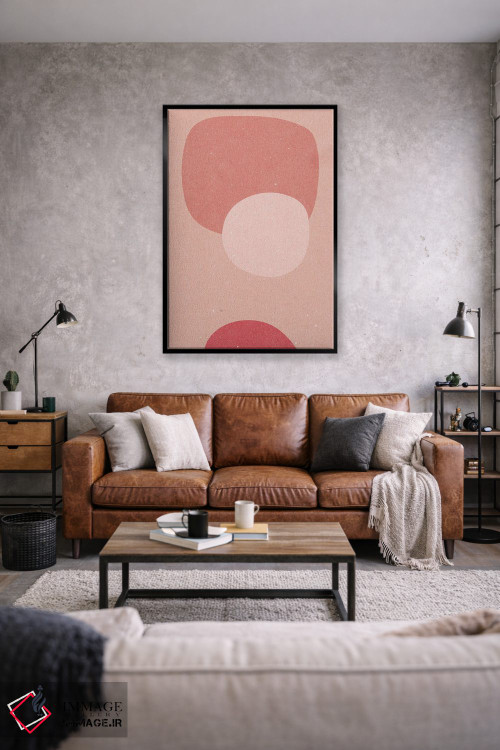 تابلو مینیمال انتزاع II اثر ان کی تی ان - D2B