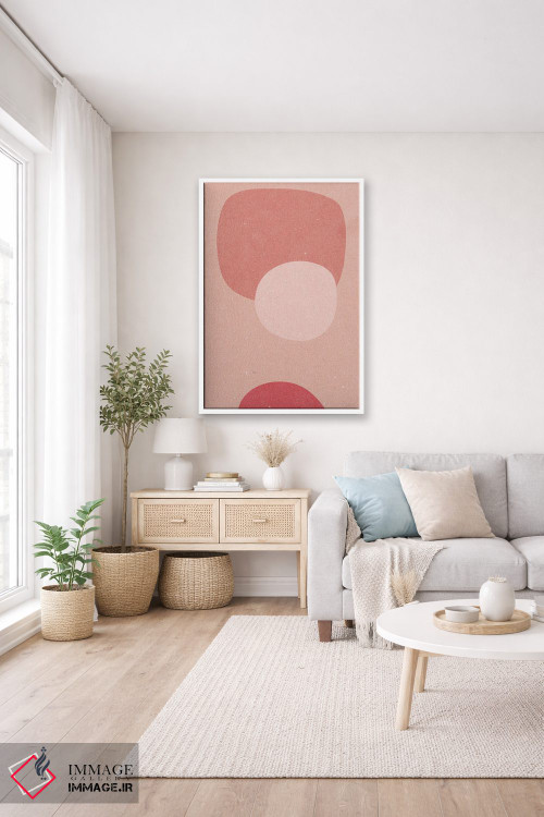 تابلو مینیمال انتزاع II اثر ان کی تی ان - D3W